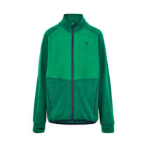 COLOR KIDS-Fleece jacket w/Effect-Golf Green 128 Zelená