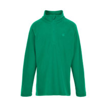 COLOR KIDS-Fleece pulli, Solid-Golf Green 110 Zelená