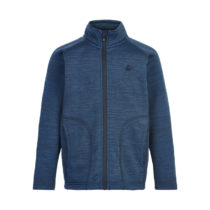 COLOR KIDS-BOYS Fleece jacket, melange,dark blue Modrá 128