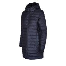 ANTA-Mid-Long Down Jacket-WOMEN-86846940-3-Basic Black XS Čierna
