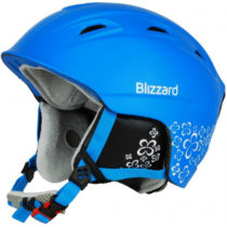 BLIZZARD-VIVA DEMON ski helmet, blue matt/white flowers Mix 56/59 cm 19/20