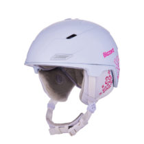 BLIZZARD-Viva Double ski helmet, white matt/magenta flowers Biela 56/59 cm 20/21
