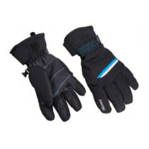 BLIZZARD-Viva Plose ski gloves, black/white/turquoise 20 7 Čierna