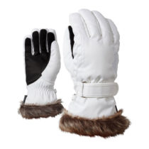 ZIENER-KIM lady glove-801117-585-White Biela 7,5