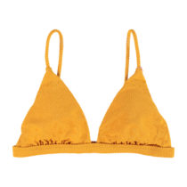 BRUNOTTI-Lyla Women Bikini-top-0160-Autumn Yellow Žltá S