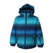 COLOR KIDS-Dikson padded ski jacket AOP-1101-Blue Aster Modrá 122