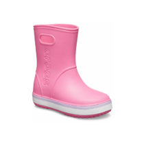 CROCS-Crocband Rain Boot K pink lemonade/lavender 27/28 Ružová