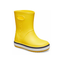 CROCS-Crocband Rain Boot K yellow/navy 33/34 Žltá