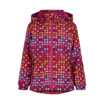 COLOR KIDS-GIRLS Ski jacket, AOP, AF 10.000,pink peacock Ružová 140