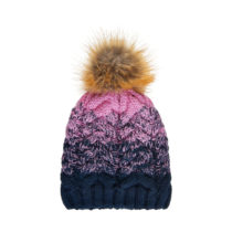 COLOR KIDS-Thick cabel hat-Fuchsia Pink Ružová 52cm