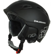 BLIZZARD-DEMON ski helmet, black matt/silver squares Čierna 60/62 cm 20/21