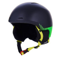 BLIZZARD-Speed ski helmet, black matt/green matt Čierna 55/59 cm 20/21