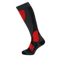 BLIZZARD-Compress 120 ski socks, black/grey/red Čierna 43/46