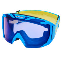 BLIZZARD-Ski Gog. 925 MDAZO, neon blue matt, smoke2, blue mirror Modrá M/L