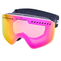 BLIZZARD-Ski Gog. 983 MDAVZOW, white shiny, smoke2, pink REVO M/L Biela