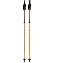 BLIZZARD-Race telescopic 2 section ski poles, carbon/neon orange Mix 115/145 cm 20/21