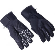 BLIZZARD-Chamonix ski gloves, black/grey, 10 Čierna