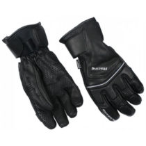 BLIZZARD-Racing Leather ski gloves, black/silver 11 Čierna