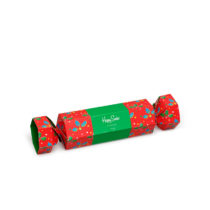 HAPPY SOCKS-(BOX)-Christmas Cracker Holly Gift Box XHOL02-4300 Mix 41/46