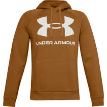 UNDER ARMOUR-UA Rival Fleece Big Logo HD-BRW Hnedá M