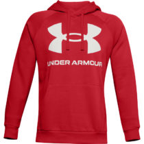 UNDER ARMOUR-UA Rival Fleece Big Logo HD-RED Červená M