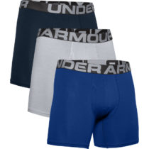 UNDER ARMOUR-UA Charged Cotton 6in 3 Pack-BLU Modrá S