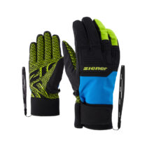 ZIENER-GARIM AS(R) glove ski alpine Blue Modrá 10,5
