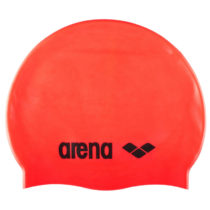 ARENA-Clasic Silicone Cap fluo red-black Červená