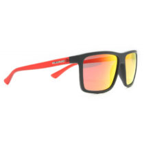 BLIZZARD-Sun glasses POL801-126 rubber black, POL, 65-17-140 Červená 65-17-140